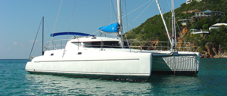 Athena 38 Fountaine Pajot Catamaran Featured