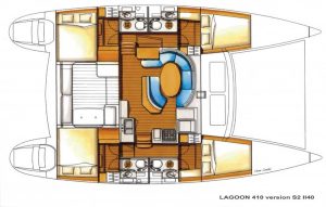 Lagoon 410 S2 Catamaran Rental Croatia (2)