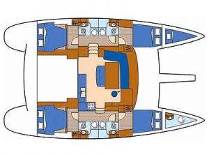 Lagoon 440 Catamaran Charter Croatia Rent Split Dubrovnik (9)