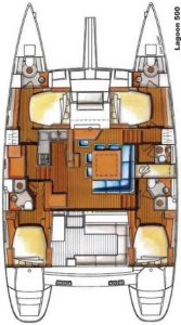 Lagoon 500 Luxury Crewed Catamaran (21)