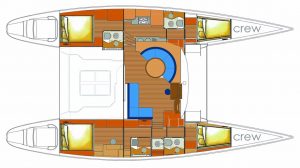 Lagoon 570 Skippered Catamaran Croatia (2)
