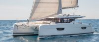 FP Astrea 42 Catamaran Charter Croatia Split Trogir Sibenik Featured