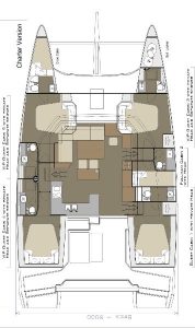 Dufour 48 Layout