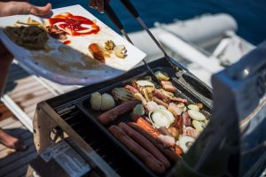 Grill On Luxury Catamaran Croatia