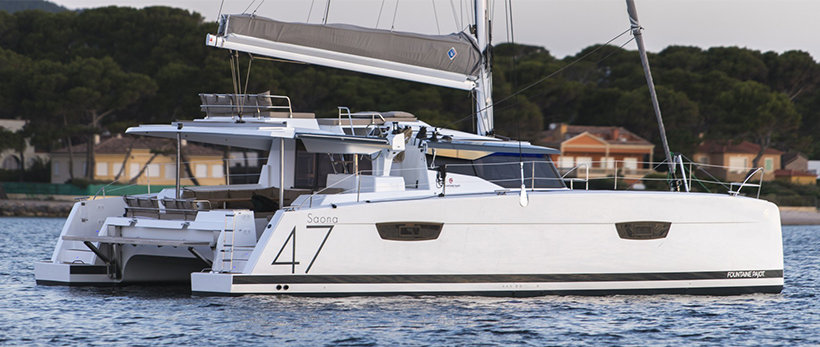 Fountaine Pajot Saona 47 Catamaran Charter Croatia Split Hvar Dubrovnik