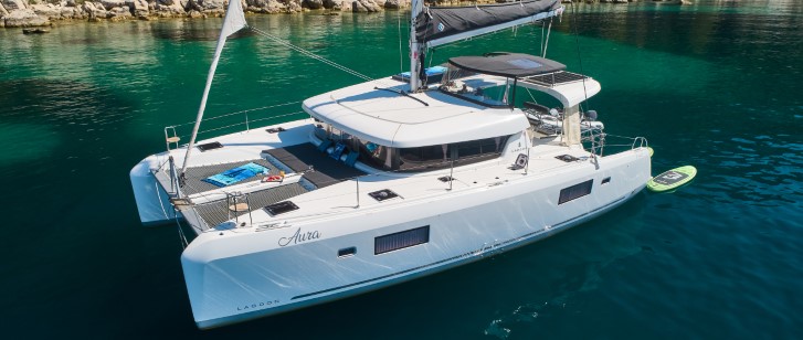Lagoon 42 AURA Luxury All Inclusive Catamaran Charter Croatia (Custom)